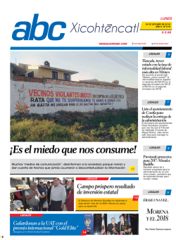 LOCALES - Mensajero ABC