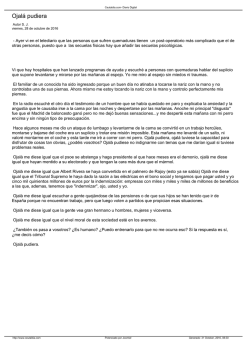 Ojal&aacute; pudiera - Ceutaldia.com