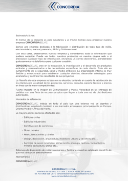 espa&ntilde;ol - Company - Concept Telf: +34 968 596 087 www