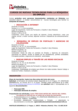 Informaci&oacute;n de los cursos92 KB 1 p&aacute;gina