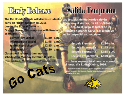 Elementary School 11:30 am Intermediate School 1