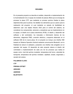 RESUMEN En el presente proyecto se describe el an&aacute;lisis