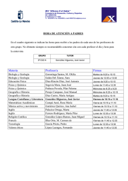 3&ordf; A - IES Alfonso X el Sabio