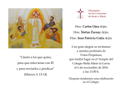 Acceso invitaci&oacute;n - Familias de Betania
