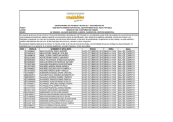 asistente administrativo del departamento de agua potable