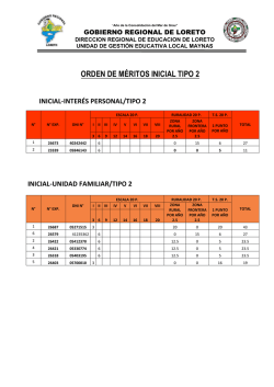 MEMORANDUM N&deg; -2001-CTAR-L-DREL-D