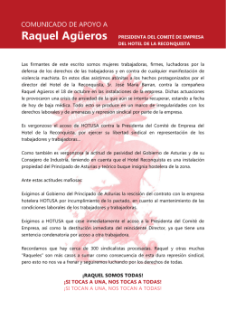 firmas raquel somos todas