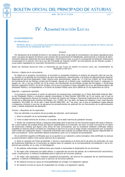 Bolet&iacute;n Oficial del Principado de Asturias