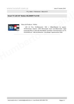 Casa Humberto Lucaioli SA www.lucaioli.com.ar