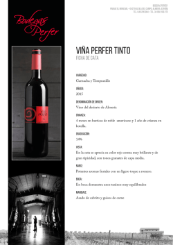 VI&Ntilde;A PERFER TINTO