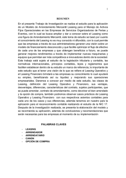 1 RESUMEN En el presente Trabajo de Investigaci&oacute;n se realiza el