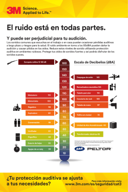 El ruido est&aacute; en todas partes.