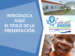 Diapostivas Institucionales