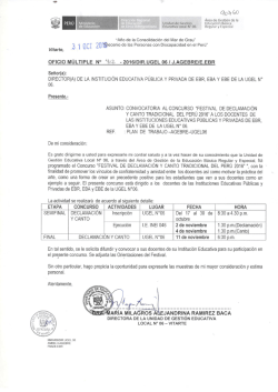 Atentamente, Sin otro particular, hago propicia la oportunidad para