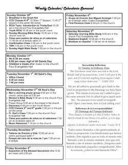 Current - St. Bartholomew Catholic Church