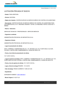 versi&oacute;n imprimible - Gobierno de Santa Fe