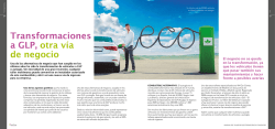 Transformaciones a GLP, otra v&iacute;a de negocio