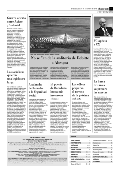 No se f&iacute;an de la auditor&iacute;a de Deloitte a Abengoa