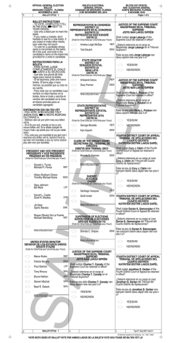 BALLOT INSTRUCTIONS - Broward County Supervisor of Elections
