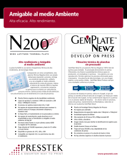 Amigable al medio Ambiente