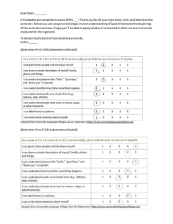 Querida/o ______: &iexcl;Felicidades por completar el curso SPAN ___