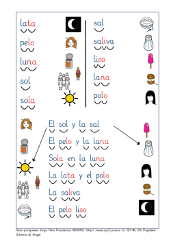 cartilla lectura palabras con l.abd