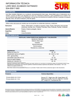 Hoja T&eacute;cnica 1
