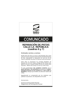 comunicado calle La Rep&uacute;blica