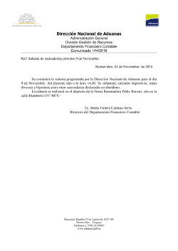 Montevideo, &hellip; de agosto de 2008