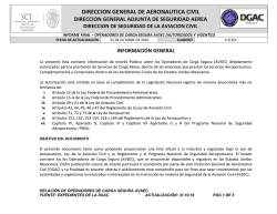 DIRECCION GENERAL DE AERONAUTICA CIVIL