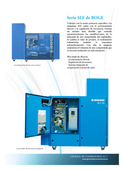 Serie SLF - General de Compresores