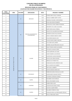 Descargar convocatoria - Marina de Guerra del Per&uacute;