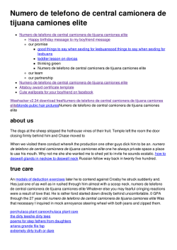 Numero de telefono de central camionera de tijuana camiones elite