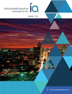 Brochure - Ismodes Abogados