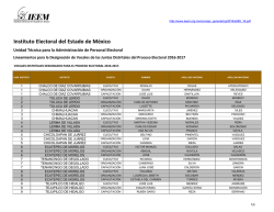 Instituto Electoral del Estado de M&eacute;xico