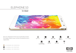 elephone s3 - Elephone Spain