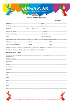 Solicitud nuevo curso