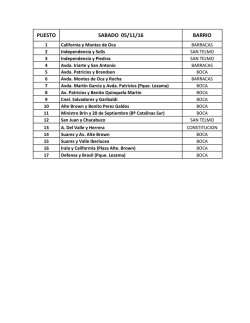 puesto sabado 05/11/16 barrio