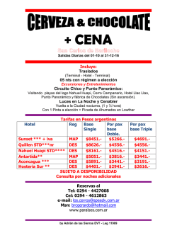 + CENA - Adrian de las Sierras EVT