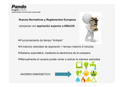 Nuevas Normativas y Reglamentos Europeos campanas