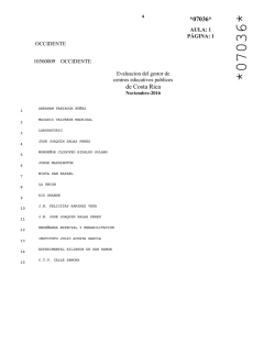 Padr&oacute;n de Centros Educativos Participantes