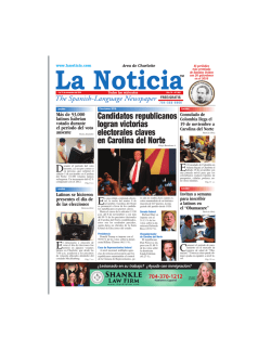Versi&oacute;n Digital - La Noticia - The Spanish