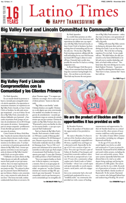 Big Valley Ford and Lincoln Committed to Community