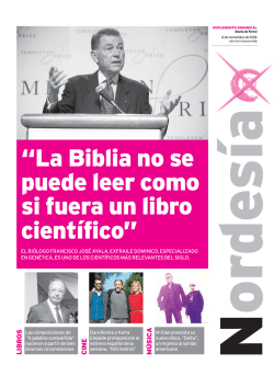 La Biblia no se puede leer como si fuera un libro