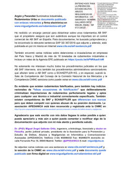 Arg&oacute;n y Parandiet Suministros Industriales, Rodamientos Uribe en