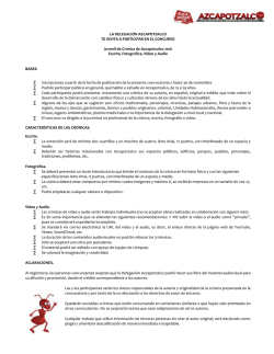 LA DELE TE INVITA A P Juvenil de C Escrita, F BASES