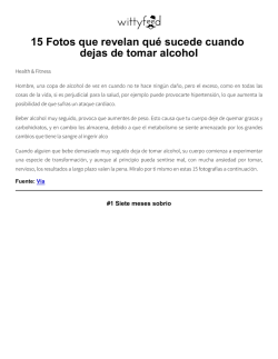 15 Fotos que revelan qu&eacute; sucede cuando dejas de