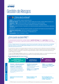 gesti&oacute;n de riesgos