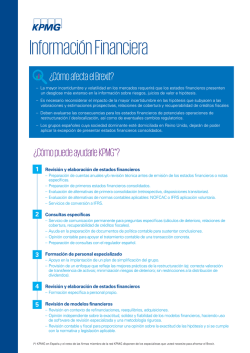 Brexit: informaci&oacute;n financiera
