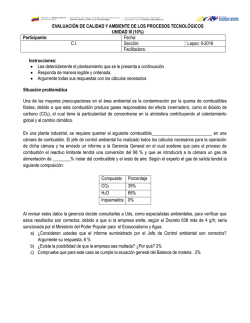 EVALUACI&Oacute;N DE CALIDAD Y AMBIENTE DE LOS PROCESOS